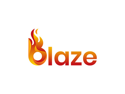 Blaze Wordmark Logo Desgin blaze blaze logo branding business logo fire logo graphic design identity inspiration inspirational logos lettermark logo logo logo design logos professional logo spark word mark