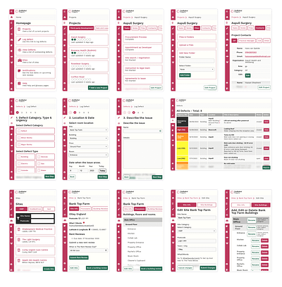 OneMedical Property CRM crm dashboard design mobile first ui user experience ux website