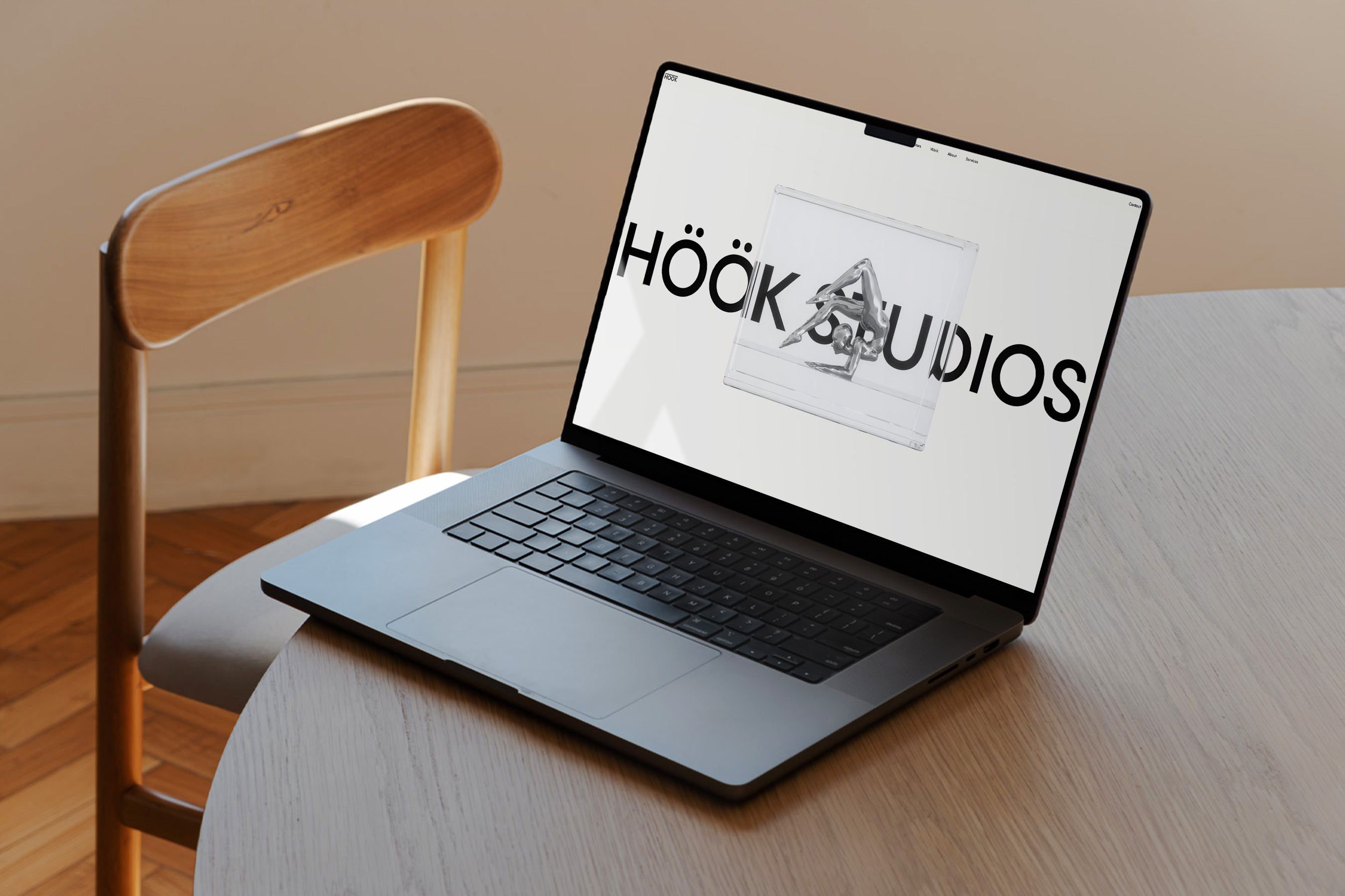 Website for Höök Studios clementi studio ui ux uiux web design web development webflow development