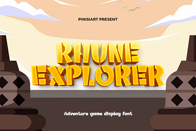 Rhune Explorer – Adventure Game Display Font bold comic style font