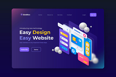 Isometric ui/ux landing page template creativeagency design designinspiration ecommerce interactiondesign isometric uiux landing page landingpage prototyping responsivedesign ui uiux userexperience ux webdesign webdevelopment websiteredesign