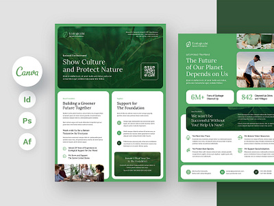 Ecology Flyer Canva Photoshop InDesign Template canva template download now ecology envato elements etsy farm flyer flyer canva flyer design flyer indesign flyer photoshop flyer print template flyer service flyer template print design print flyer template print template renewable energy solar energy solar panels