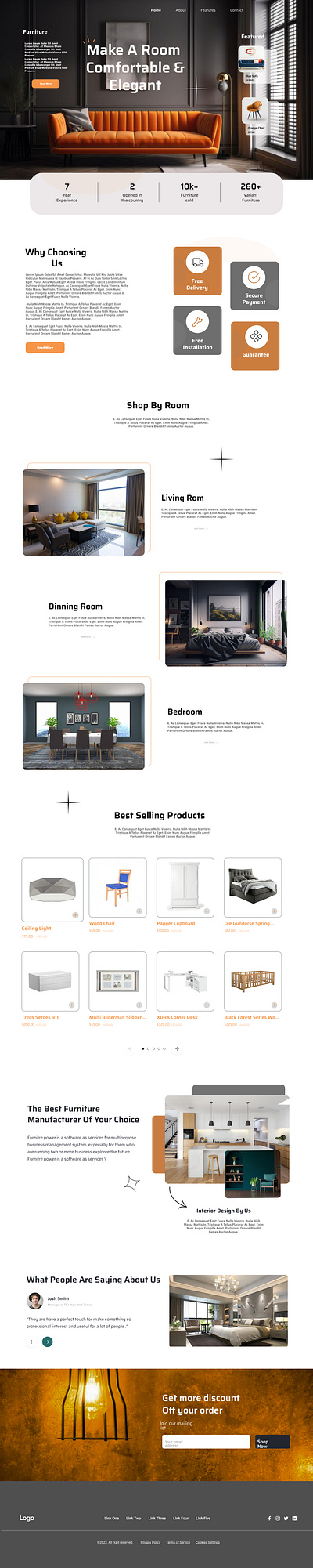 FURNITURE WEBSITE ui