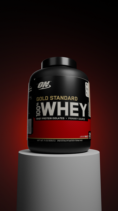 WHEY PROTIEN 3D MODEL 3d