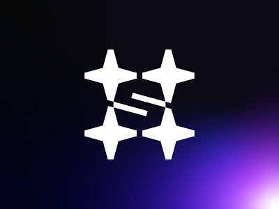 Sidera 06 Logomark branding contact glow logo s s logo s star star stars team teamwork