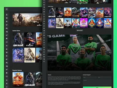 CK Game Blogger Template Top Up Game blog blogger css design game html javascript responsive template video game website