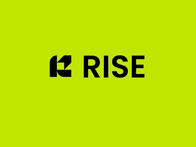 RISE arrow bank branding finance financial grow growth logo move r speed transfer up