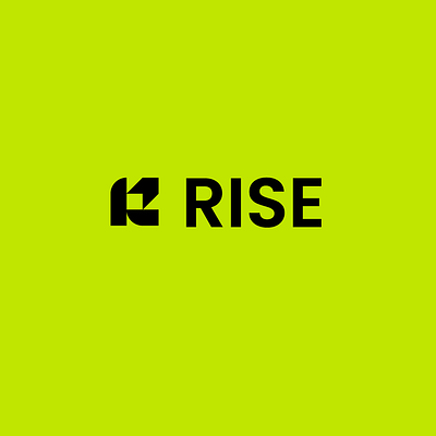 RISE arrow bank branding finance financial grow growth logo move r speed transfer up