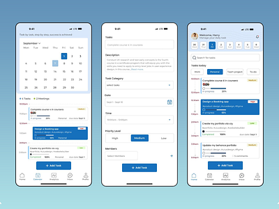 Take Control of Your Tasks activity app calendar goal tracking manage management minimal mobile mobile app platform reminder schedule schedule app task app task list tasks time management time management tool to do list management website