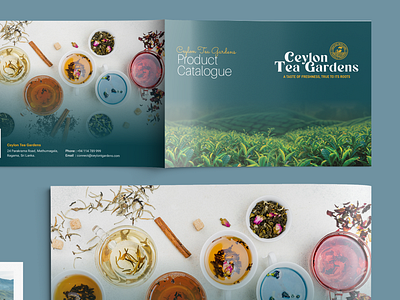 Ceylon Tea Gardens Product Catalogue tea estate visual appeal