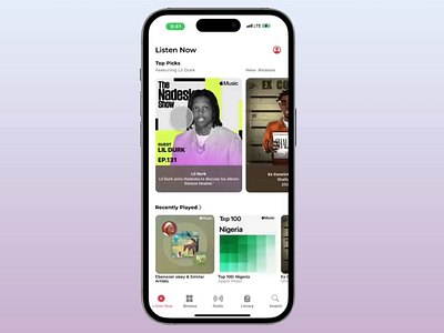 Music App for your mobile album app application audio audio app listen mobile mobile app mobile design mobile platform music music app music application music mobile music player platform playlist podcast song sound