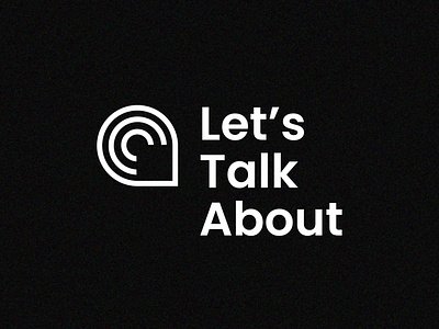 Let's Talk About - Podcast Cogitatio brand identity branding graphic design logo