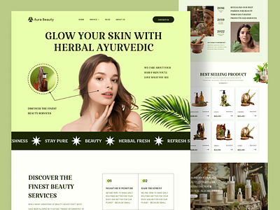 Beauty Products Web Site Design - UIUX beauty e commerce design beuty branding figma design landing page design luxury skincare ux mobile app design skin care app design skincare cosmetics brand skincare products branding skincare uiux skincare web design skincare website techwitpro ui design uiux design ux design web design website design womens skincare brand