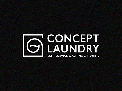 Concept Laundry branding graphic design logo