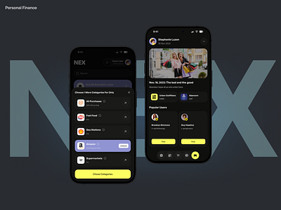 Business Finance Mobile App & UI UX Design banking finance mobile app personal