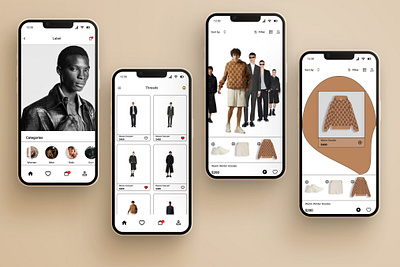 THREADS E-commerce APP bonkers e commerce website hnm snitch ui ux zara