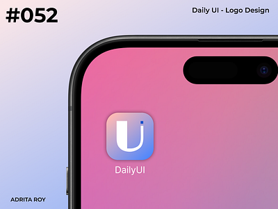 Daily UI 052 - Logo Design app app icon brand branding dailychallenge dailyui design designer figma graphic design iconography illustration logo logo design mobile ui ux