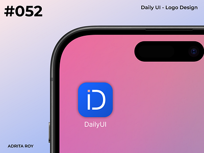 Daily UI 052 - Logo Design app app icon brand branding dailychallenge dailyui design designer figma graphic design iconography illustration logo logo design mobile ui ux