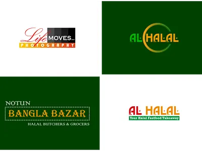 Modern Text-Based LOGO branding graphic design illustration logo logo design modern unique