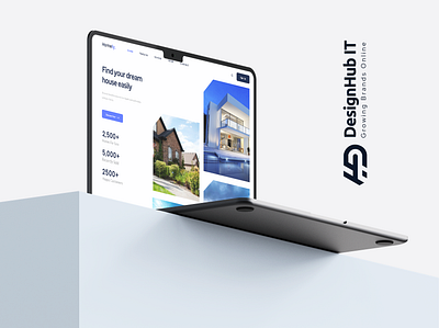 Real-estate Agency Website Landing Page Design app design dashboard design design figma design figma website landing page landing page design marketing agency ui design ui ux design website design