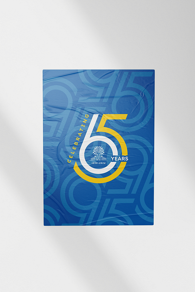 65 Year Anniversary of USCL (Logo) anniversary branding college graphic design lancaster logo ui uscl