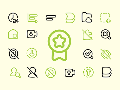 NEW Plump Line icons! branding design icons plump streamlinehq ui vector