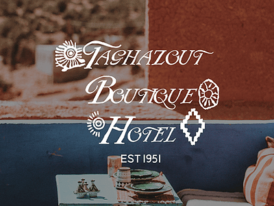 Taghazout Boutique Hotel adobe illustrator boutique brand identity branding design graphic design hotel identity illustration logo morocco