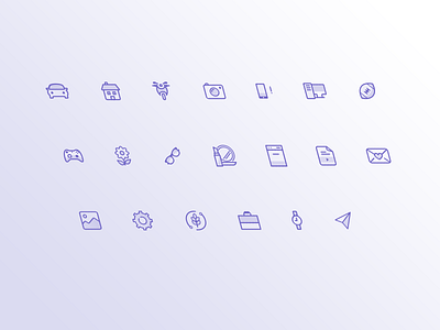 Enomy Icon Set custom shapes design full layared graphic design icon set icons icons designer illustration illustrator ai logo logotype mockup photoshop psd pixelperfect print designer purple senior designer ui ux designer