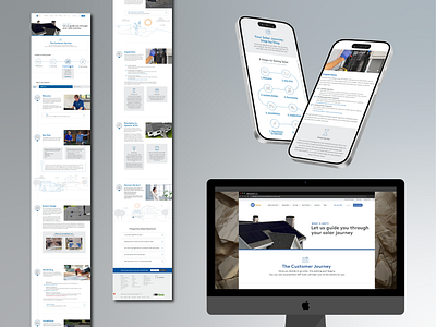 Solar Customer Journey 03 branding design digital solar ui web website