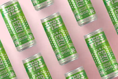 ZestFizz Sparkling Water beer beverage design drink energy graphic design green package pop sparkling water