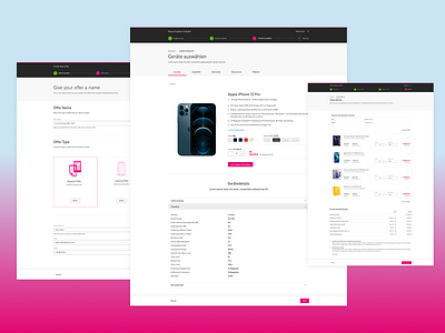 Deutsche telekom platform design ui ux wizard