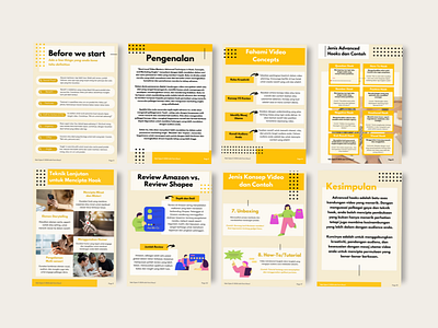 Ebook Infographic Design canva design canva designer design ebook design illustration infographic journal design planner design ui workbook design