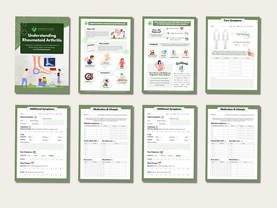 Wellness Planner, Tracker canva design canva designer design ebook design illustration infographic journal design planner design tracker design ui wellness workbook design