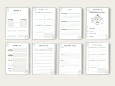 Coaching Worksheets canva design canva designer coaching worksheets design ebook design illustration infographic journal design planner design ui workbook design