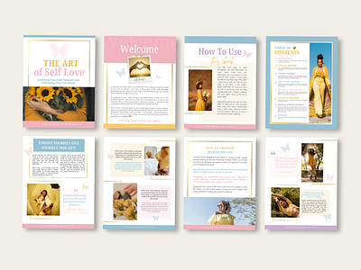 Ebook Design canva design canva designer design ebook design illustration infographic journal design planner design ui workbook design