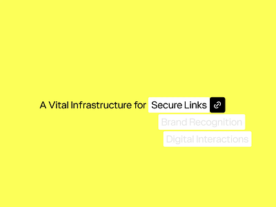 Infrastructure for Links- Rebrandly animation graphic design motion graphics