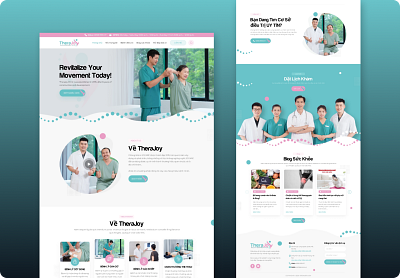 TheraJoy - Website Design - Creasions web design website development