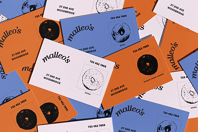 Malleo's Bagels adobe illustrator brand identity branding design graphic design identity illustration logo ui vector