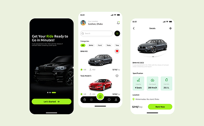 Car Selling App UI Design 🚗 app ui ux car car app car rent car selling design your app ride share selling app uiux design