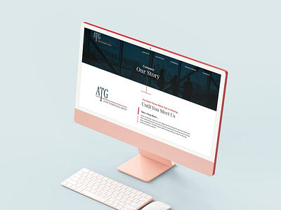 Website Redesign for Financial Audit Company creative design design ui user experience user interface ux web design web refresh website