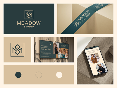 Meadow - Fashion Logo branding logo