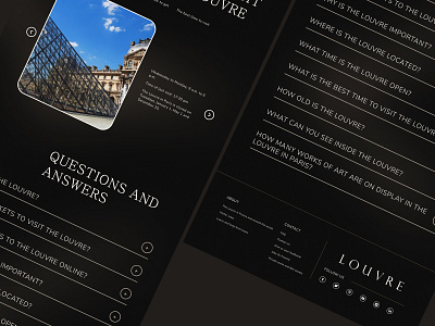 Longread Louvre [05] beautiful background design longread museum paintings ui ux web web design web site картины лонгрид музей сайт