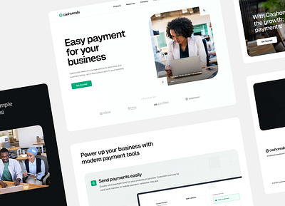 Cashonrails Website Design branding dashboard design landing page product design ui ux website design
