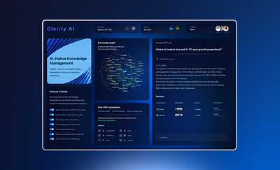 AI-Native Knowledge Management ai data analyst pyton ui