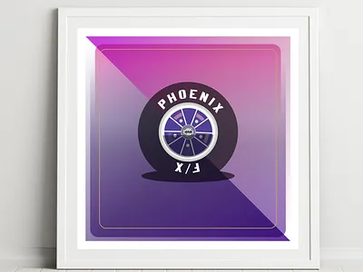 Dyno-Pincher automotive design framed gasser graphic design illustration prints volkswagen vw wheel