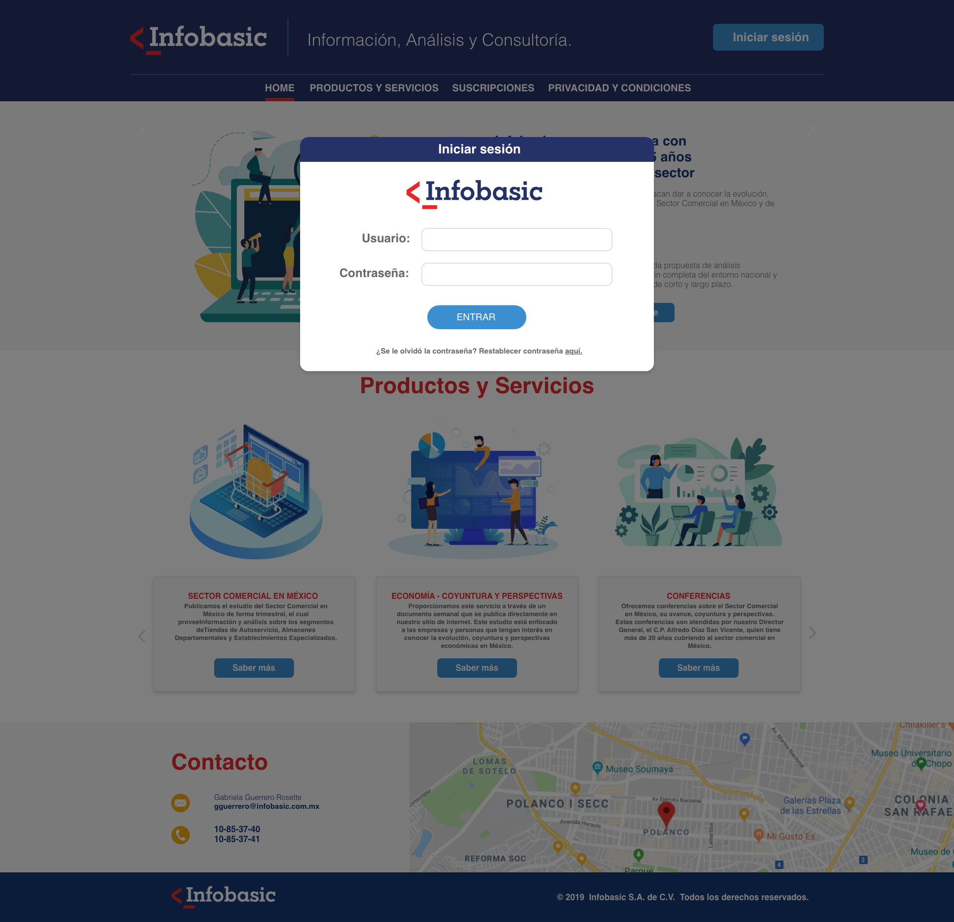 Website Infobasic (UX & UI design) by Joseph Dávila on Dribbble