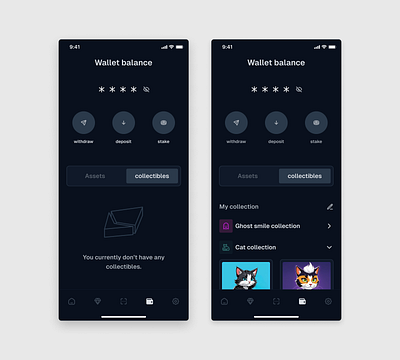 Wallet Balance design ui uiux ux