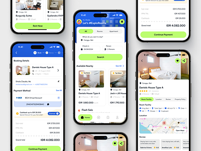 Rooms Booking App apartment booking booking app booking hotel branding clean design hotel mobile app mobile app design rooms ui ui design ui ux uiux ux villa