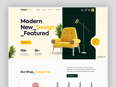 Furniture shop Website, Home decor, supermarket, e-commerce, UI architecture ecommerce shop ecommerce website furniture app furniture landing page furniture shop furniture store furniture ui design furniture web design furniture website home decor home page interior design responsive sof sofa