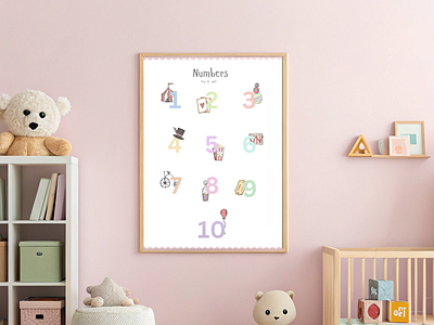 What Comes After 123? animalart chart childrenart childrenillustration digitalart digitaldesign fantasyart kidlitart kids magical mystical nursery preschool product watercolourart whimsical